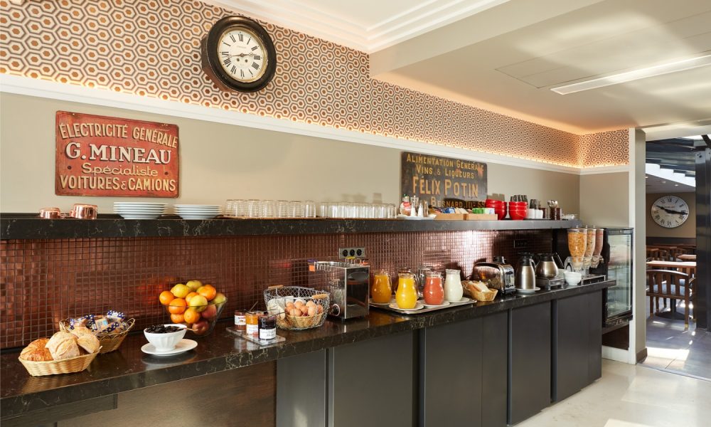 Buffet du petit déjeuner